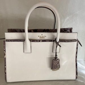 Kate Spade Snake Off White